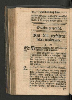 [Sechstes hauptstück. - Dreyzehendes hauptstück.]