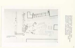 Galerie und Auktionshaus Rosen, Berlin-Mitte (Diplomarbeit bei Willy Kreuer): Grundriss 1. Obergeschoss 1:200