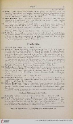 Frankreich (Nr. 513 - 580)