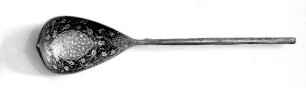 Holzlöffel mit vergoldetem Blattsilber
