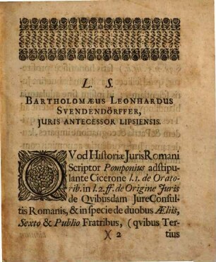 Anniversariae disputationes ad quatuor libros Institutionum imperialium : quondam in academia Franequerana propositae