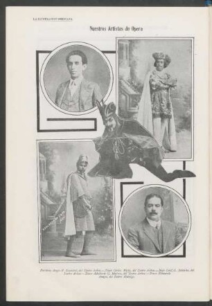 Nuestros artistas de ópera - [Fotografías]