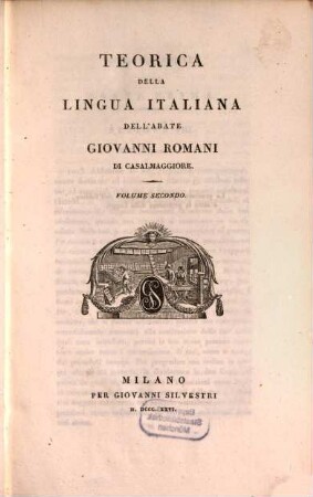 Teorica della lingua italiana. 2