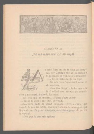 Capítulo XXVII - ¿Te ha hablado de su hija?