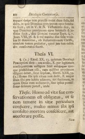 20-31, Thesis VI. - X.