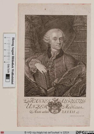 Bildnis Johann August Unzer
