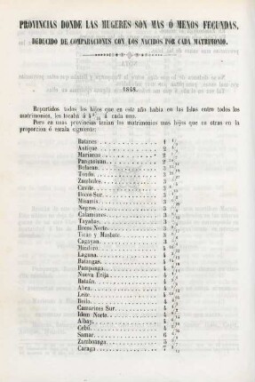 Provincias donde las mugeres son mas ó menos fecundas, ...
