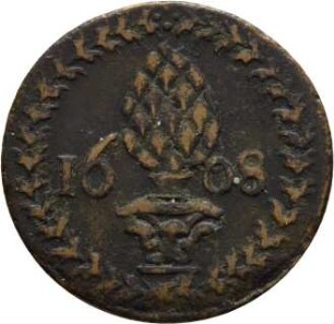 Münze, Heller, 1608