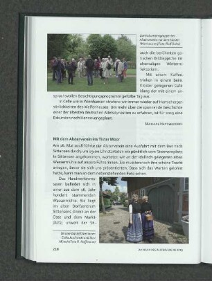 Mit dem Alsterverein ins Tister Moor.