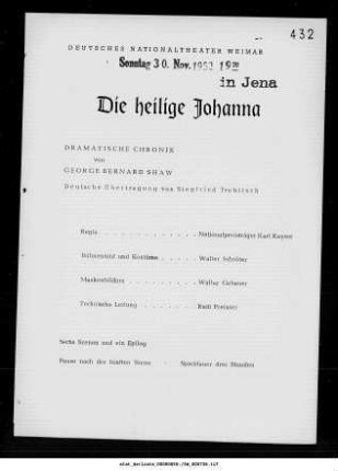 Die heilige Johanna