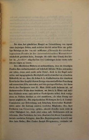 Beiträge zu einer Chronik der archäologischen Funde in der Monarchie. 4