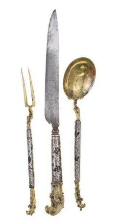 Messer, Gabel und Löffel in Etui, 2006.M.506 a-d