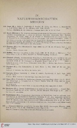 IV. Naturwissenschaften Medizin (Nr.476-532)