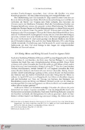 König Alfons und König Richard: Fremd im eigenen Reich