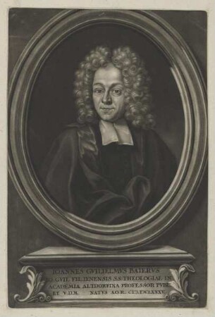 Bildnis des Ioannes Gvilielmvs Baiervs