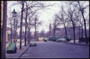 Blick auf die Kreuzung Durlacher/Tübinger Straße