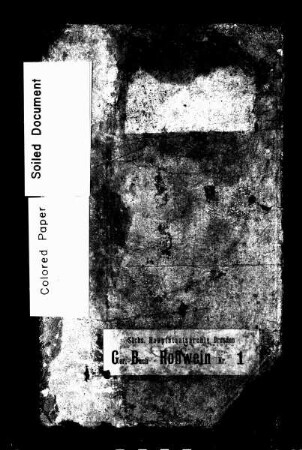 Gerichtshandelsbuch von Arnsdorf (bei Hainichen), Bd. 1