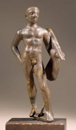 Etruskisch-italische Statuette des jugendlichen Herakles