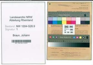Entnazifizierung Johann Braun , geb. 21.03.1875 (Geschaeftsfuehrer)