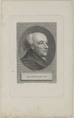 Bildnis des Adam Friedrich Oeser