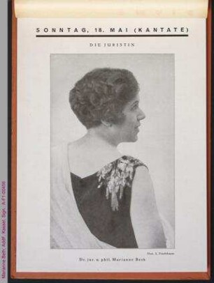 Porträt von Marianne Beth