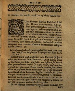 Dissertatio Juris Publici Inauguralis De Voto Decisivo Civitatum Imperialium In Sacri Romano-Germanici Imperii Comitiis Universalibus