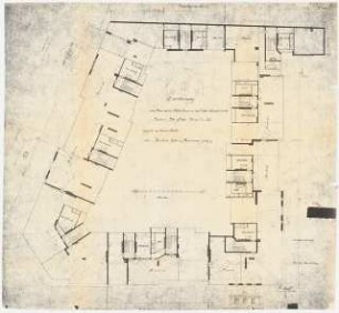 Siedlung Haeselerstraße, Berlin-Charlottenburg: Block 12, Haeselerstraße 24-28/Soorstraße 77-79: Grundriss DG mit Ansicht Dachgaupen 1:100