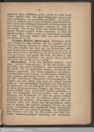 Coupon Zittau-Herrenhut