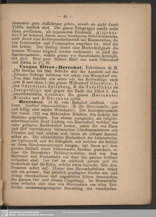 Coupon Zittau-Herrenhut