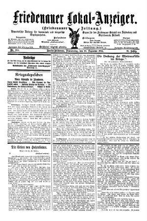 Nr. 289, 10.12.1914