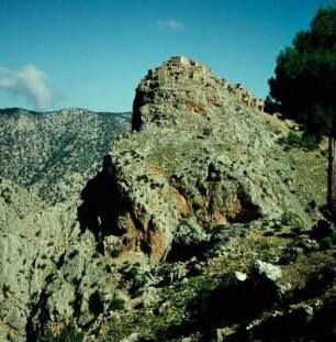 Chios. Anavatos, byzantinisches Dorf