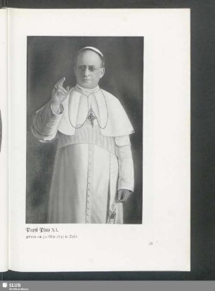 Papst Pius XI.