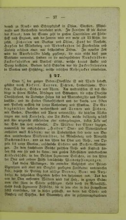 27. [Die Waldungen]