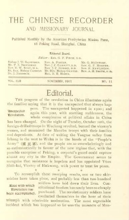 No. 11. November, 1911