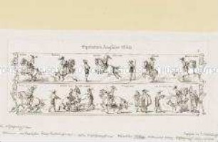 Englische Reitkunst 1660