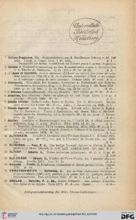 [Actions-Programm - Zeitschrift(Nr. 1-2609)]