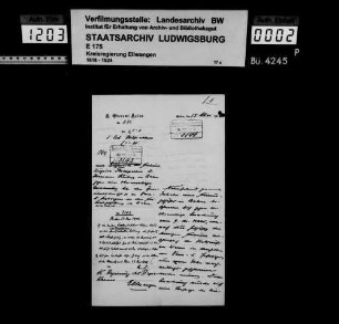 Sonntagsruhe im Barbier- und Friseurgewerbe, OA Aalen