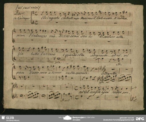 Recitativo + Rondo: "Che ingrato contrattempo"