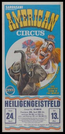 American Circus, Hamburg, 1980