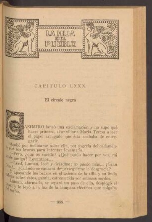 Capítulo LXXX - El círculo negro