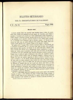 Bullettino Meteorologico