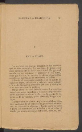 [Capítulo] V - En la plaza