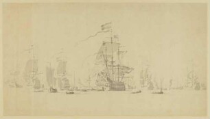 Kriegsrat an Bord der "Eendracht", 1665
