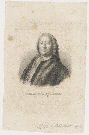 Bildnis des Gerard van Swieten