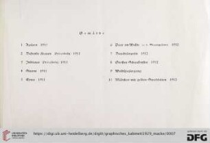 Gemälde (Nr. 1-48)