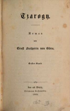 Tzarogy : Roman, 1