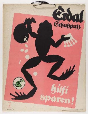 Erdal Schuhputz hilft sparen!