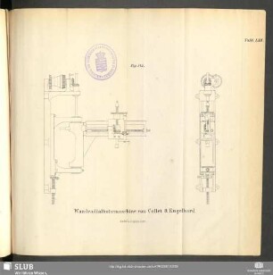 Wandradialbohrmaschine von Collet & Engelhard