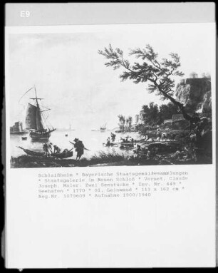 Zwei Seestücke — Seehafen