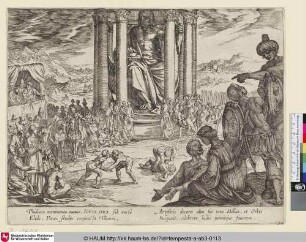 [Die Statue des Zeus in Olympia; The Statue of Jupiter at Olympia]